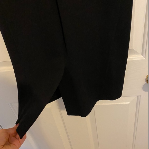 Black Theory Naepra Fixture Ponte Mid Length Dress - Picture 6 of 6